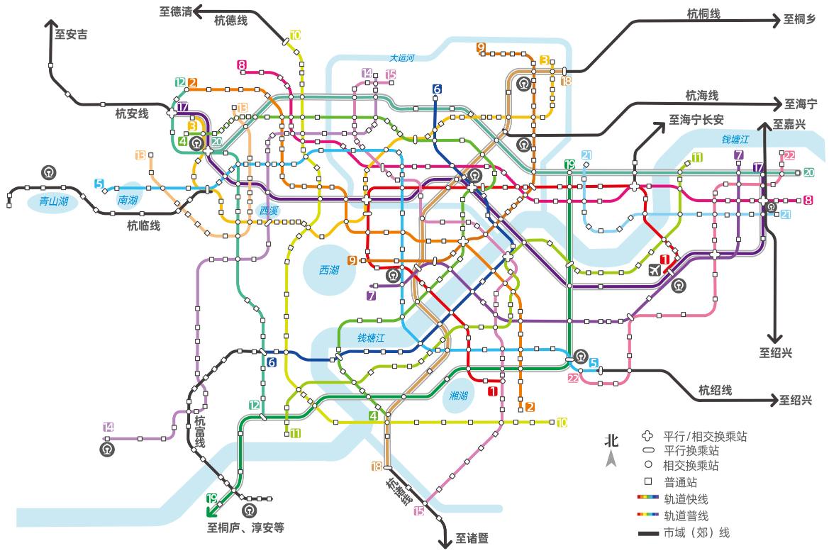 杭州地铁最新规划图深度解读：未来交通网络的蓝图与挑战