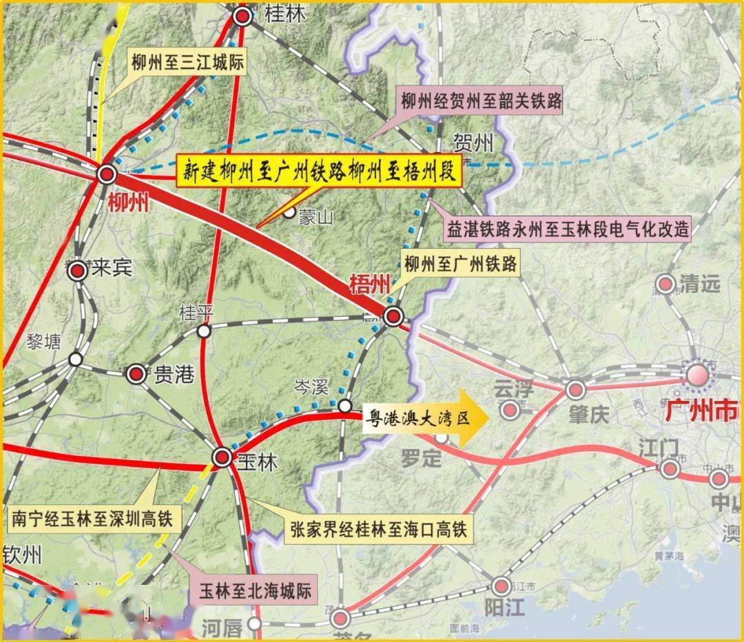 柳广铁路最新线路走向规划：沿线经济发展及潜在挑战深度解析