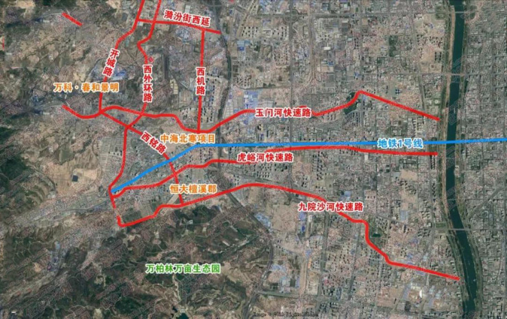 太原西机路最新规划图详细解析：城市发展的重要推动力