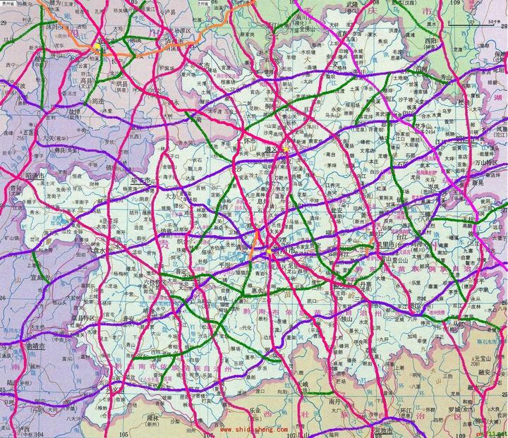 贵州最新高速公路图：网路升级，交通枢纽变革与未来展望